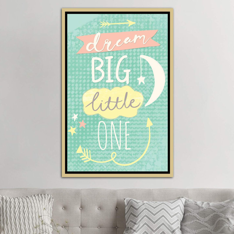 «Hello Sweet Baby», art encadré, H 60 po x l 40po x P 1,5 po, Toile encadrée d'or