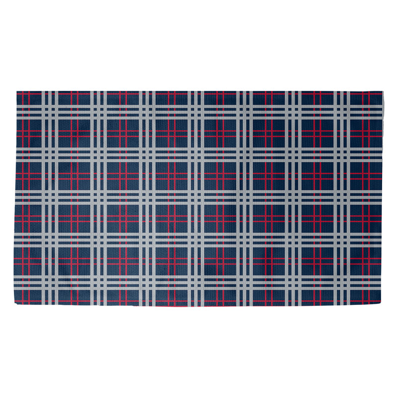 Plaid Indoor Rug, Rectangle 3' x 5'
