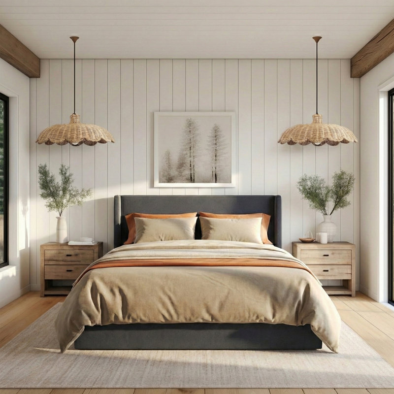 Annek Upholstered Bed Frame with Lift Up Storage, 40.9"H Wingback Headboard, Wood Slats & Metal Frame, Multiple Sizes & Fabric Options Available