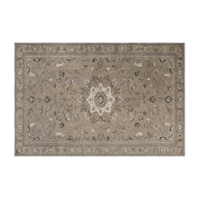 Tapis gris d'intérieur et d'extérieur Tabriz