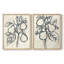 Encre poire branche I - impression encadrée de qualité supérieure - prête à être accrochée - aucun clou requis - aucun clou requis-713741273-713741252