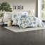 Ensemble d'édredon en coton avec motif tropical