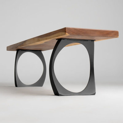 Cleo Metal Bench Legs, Set of 2