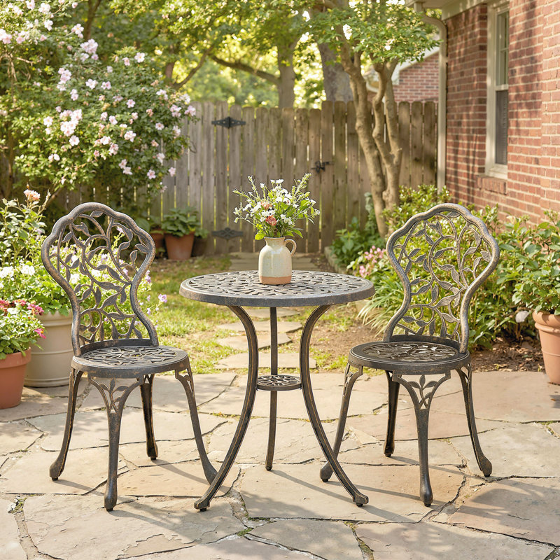 2 - Person Patio Dining Set with Round Table