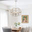 Lustre style chandelier à 5 lumières Phelps