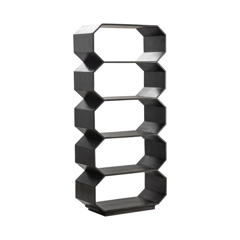 Ivanbrook Geometric Bookcase