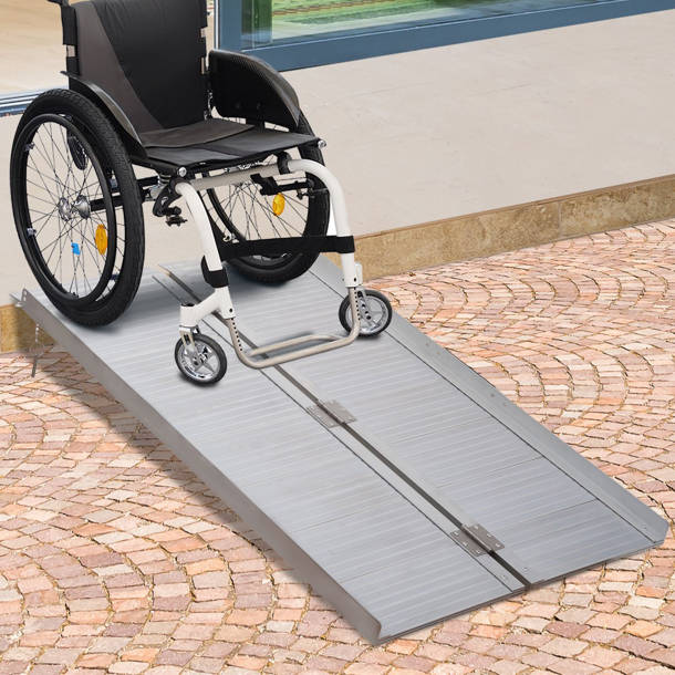 HomCom Metal Portable Ramp & Reviews | Wayfair