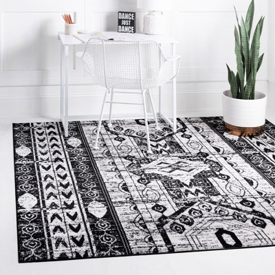 Tapis transitionnel Wenden couleur colombe