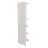 Urano Linen Cabninet with 5 Display Open Shelves and One-Door Cabinet with 4 Interior Shelves, Freestanding Organizer-837844139
