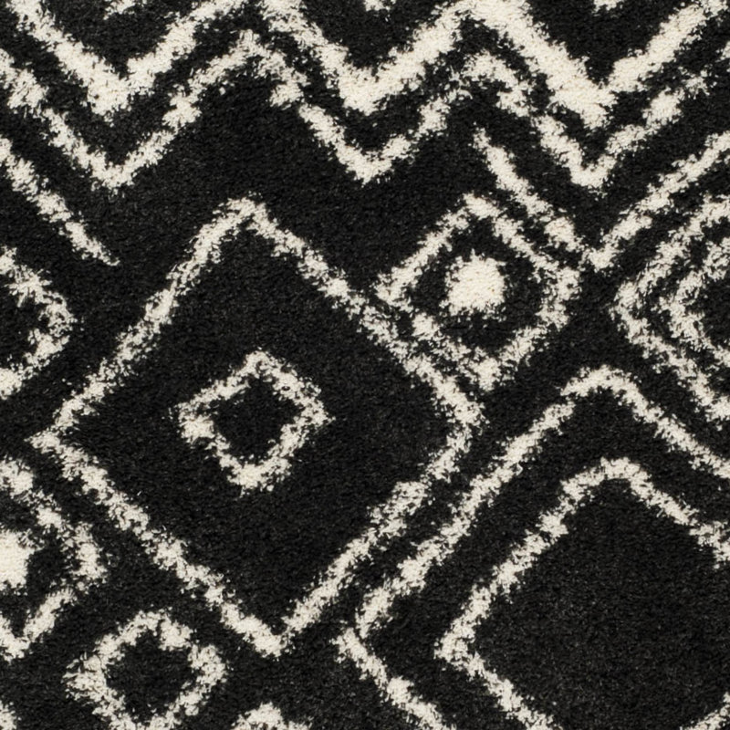 Ritney Sgb-Belize Shag Performance Geometric Rug, Rectangle 3' x 5'