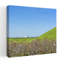Almond Trees With Semi Truck Moving On Highway In The Background US Interstate 5 California USA by Thomas Winz - Wrapped Canvas Print-934145225