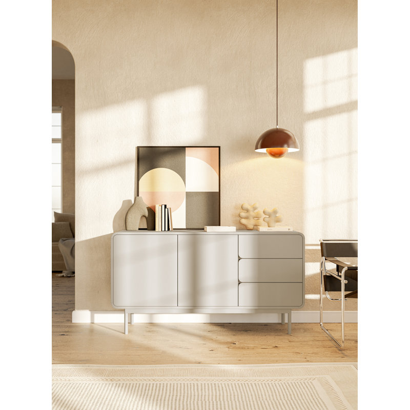 Alphonce 154cm Sideboard, Gray Beige