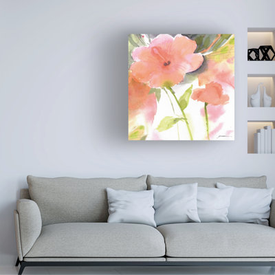 Bolog Sheila Golden Hibiscus 5 Canvas Art