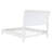 Kahn 56-inch Upholstered Queen Panel Bed White-107134196