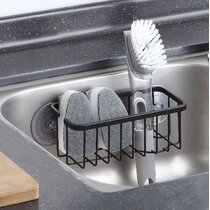 Dish Wand Beach Stone Sink Caddy