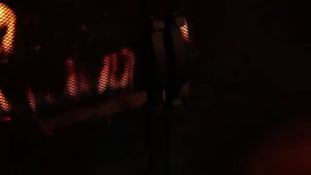 Black Steel Two-Door Fireplace Screen with Glass Panels
