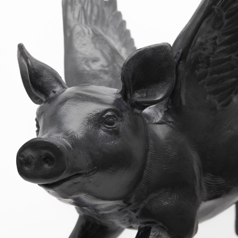 Ensemble de cochons volants, Noir
