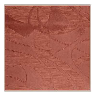 Tapis abstrait lavable à la machine