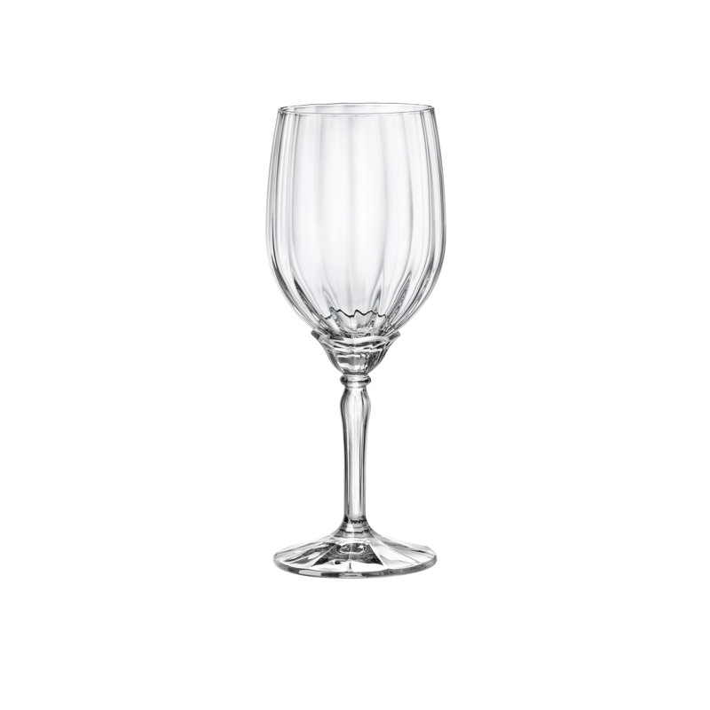 Vin blanc transparent Florian x4