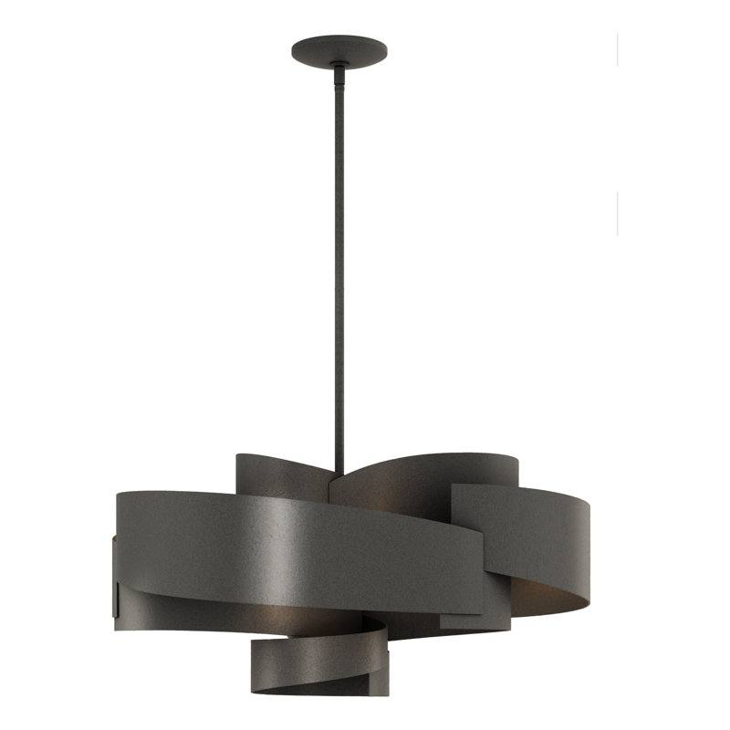 Zen Pendant - Oil Rubbed Bronze, Natural Iron
