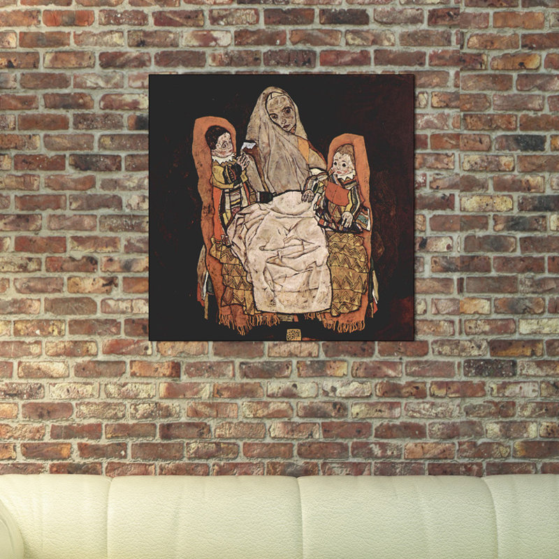 1 Piece Wrapped Canvas Painting, 50cm H x 50cm W x 1.8cm D
