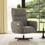 Fauteuil inclinable électrique multifonctionnel, conception moderne en velours, parfait pour le bureau à domicile