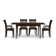 Sarah 4 - Person Solid Wood Top Four Leg Dining Set