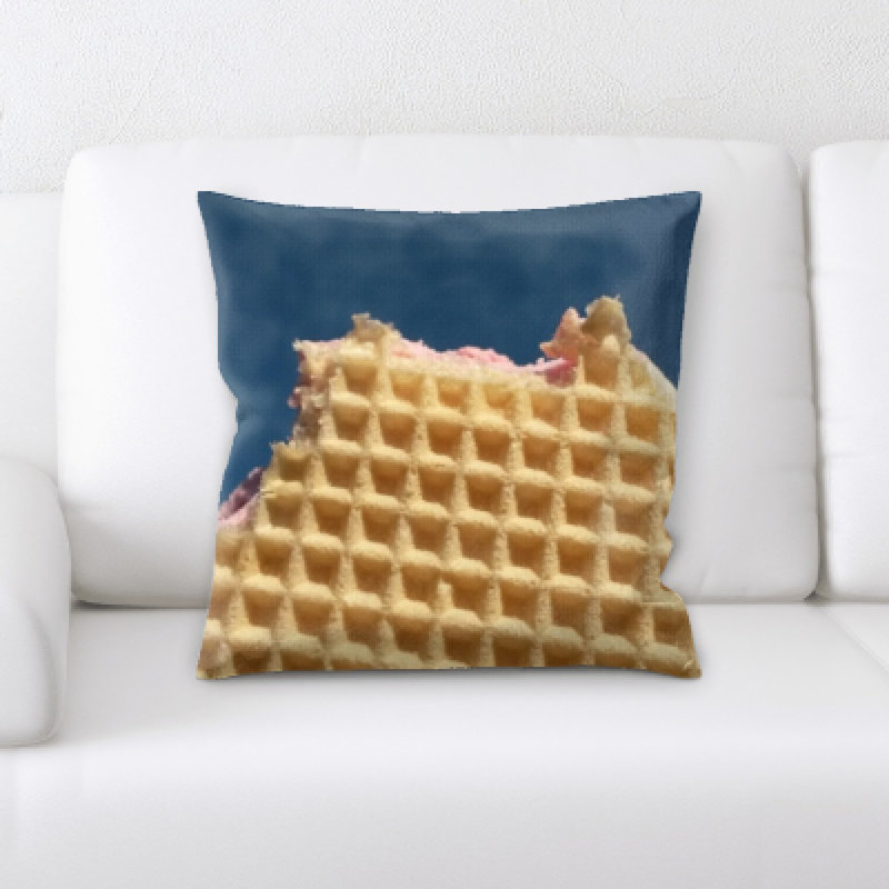 Aydric Microsuede Reversible Throw Pillow