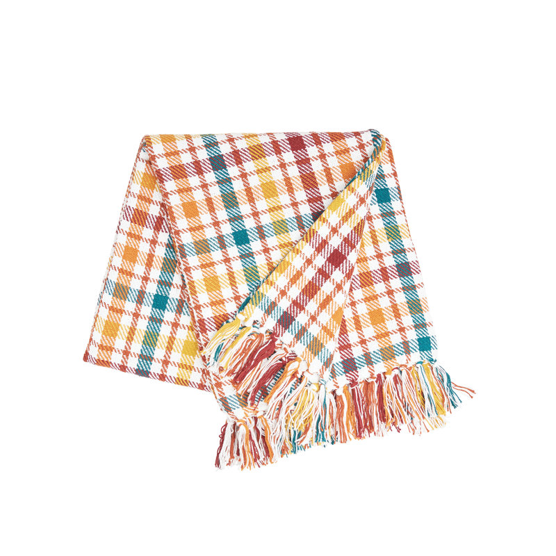 Radley Plaid Woven Throw