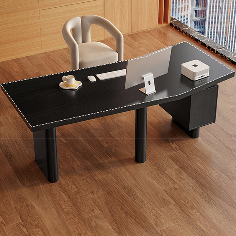 Bureau d'ordinateur Parven, H 28,74 po x l 55,12 po x P 27,56 po