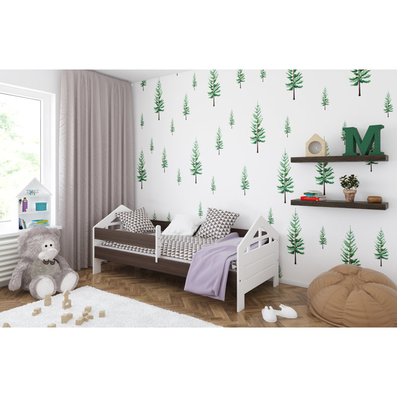 Leach Standard House Beds, European Toddler (80 x 180 cm), Nut
