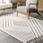 Geometric Shag Tassel Area Rug-1415237171