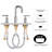 Widespread 2-handle Bathroom Faucet with Drain Assembly-96327391