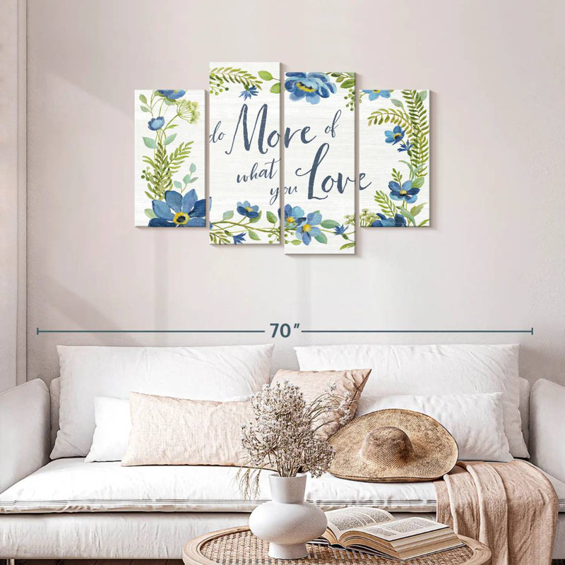 Tergel Botanical Blue Quote V