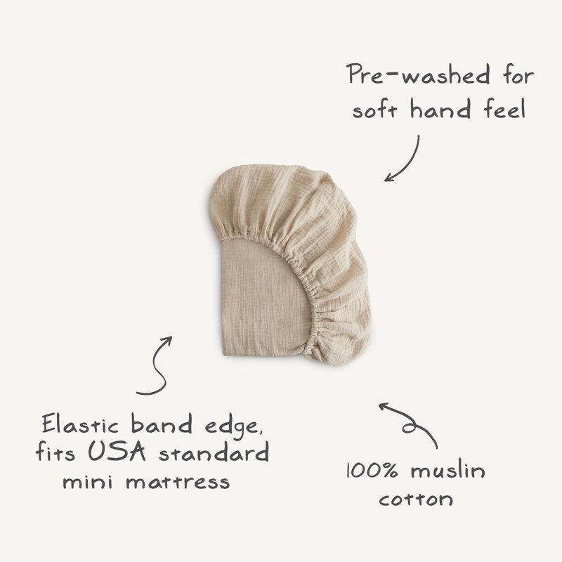 Drap pour lit de bébé extra doux, Bees