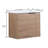 22" Wall-Mounted Single Bathroom Vanity With Ceramic Basin Sink Top, Floating Vanity with 1 Door-1765855051