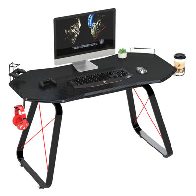 Metal Base Computer Desk