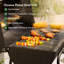 VonHaus 99.5cm W Charcoal Grill