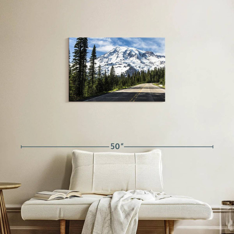 Mehar Road To Mount Rainier, 20" H x 30" W