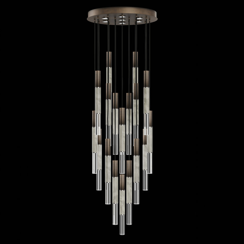 Antonia 25 - Light LED Pendant, Standard Bronze/Nickel