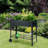 Aileu Metal Elevated Planter