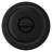 Cove Bed/Bath Knob in Matte Black