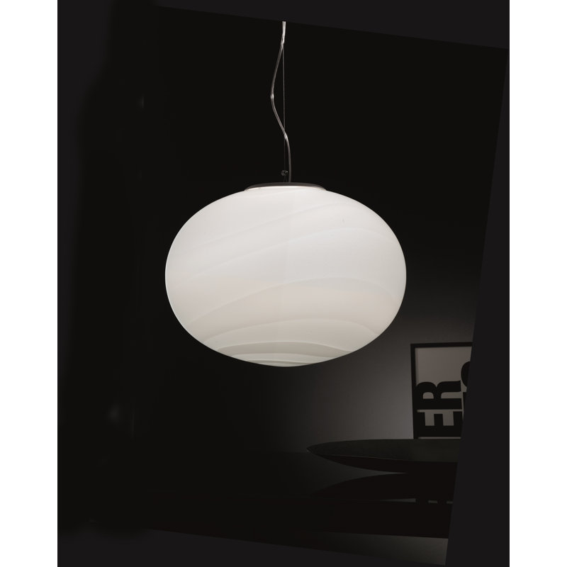 Alice 1 - Light Light Grey Pendant, 45 cm