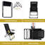 Chaise de plage pliante Sadik
