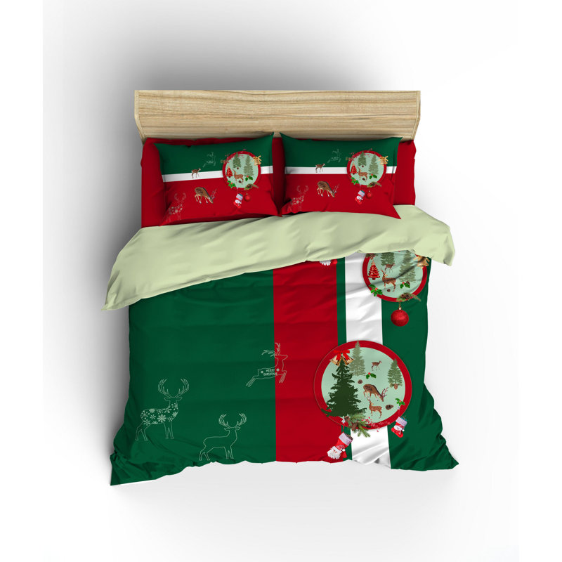 Ensemble de housse de couette 100% coton Remi