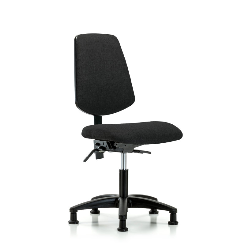 Task Chair, Black, Glides
