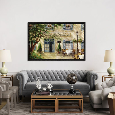 Cafe VII by Malenda Trick - Print on Canvas