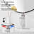 Single-Hole Single-handle Bathroom Faucet with Drain Assembly-79721952
