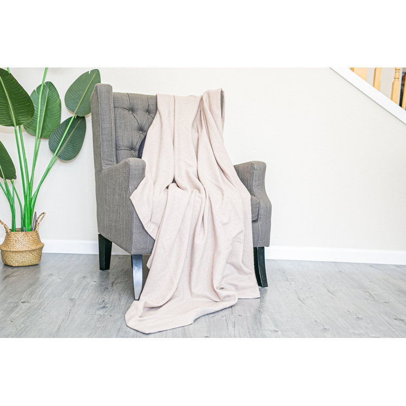 100% Wool Throw Blanket