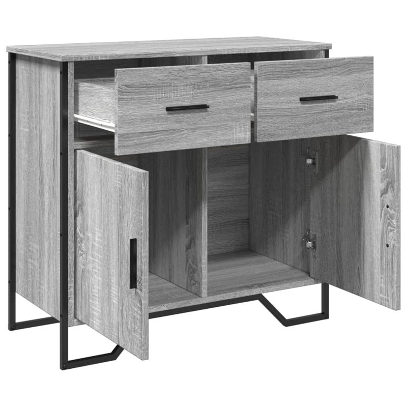 Shamica 79.5cm Sideboard, Grey Sonoma